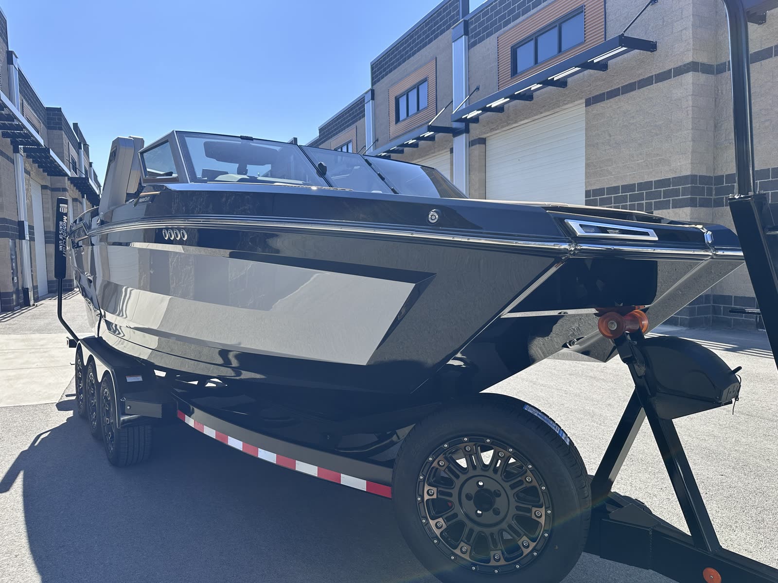 Black MasterCraft finished